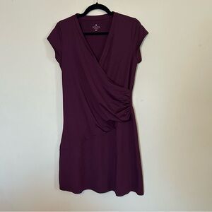 Athleta Deep Purple Mini Dress